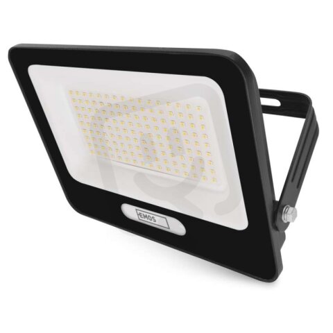 LED reflektor GLARO 100W, černý, IP65, 10000 lm, neutrální bílá EMOS ZS2254B