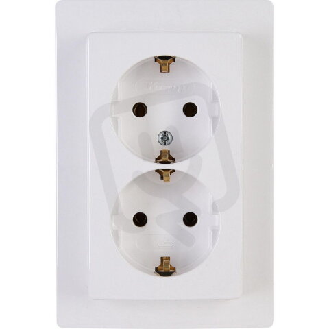941102063 Double earthed socket outlet,