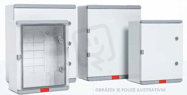 Plastový box IP 67, 400x300x170 mm SEZ-CZ P-BOX PLUS 3040-1