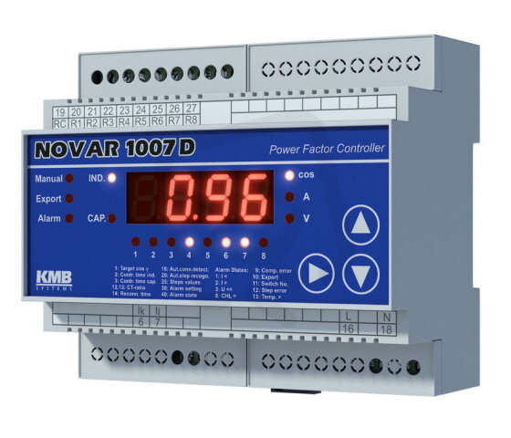 Regulátor jalového výkonu KMB SYSTEMS NOVAR 1007D CZ