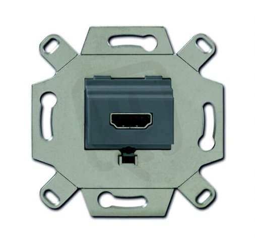 Zásuvka komunikační přímá HDMI (0230-0-0432) šedá 2CKA000230A0432 ABB