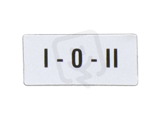 Lovato LPXAGB205 Stítek ''I-O-II''