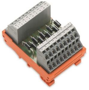 Součástkový modul s diodou S 9 ks Dioda 1N5408 WAGO 289-105