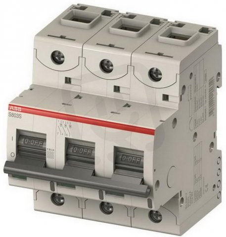 S803C-K80 jistič 3P char. K 80A s klecovou svorkou Icu 25kA ABB 2CCS883001R0627