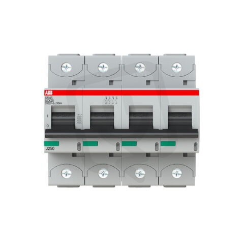 S804S-UCK20 jistič char. K 4P 20A 1000V DC 50kA ABB 2CCS864001R1487