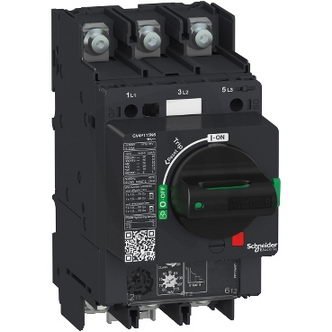Motorový jistič termo-magnetická sp. 50A 25kA oka SCHNEIDER GV4P50B6
