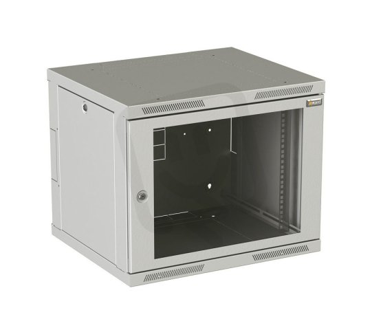 SENSAD-15U-65-11-G Rozvaděč nástěnný SENSA DUO 15U 500mm, dveře sklo,RAL 7035