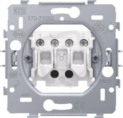 Přístroj spínače č.5 NIKO 170-71500