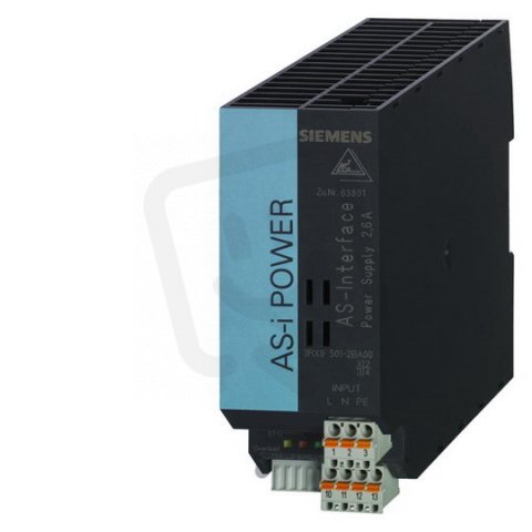 3RX9501-2BA00 AS-i Power 2,6 A, max. 100