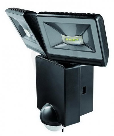 Theben 1020974 LUXA 102-140 LED 16W BK LED reflektor s čidlem pohybu