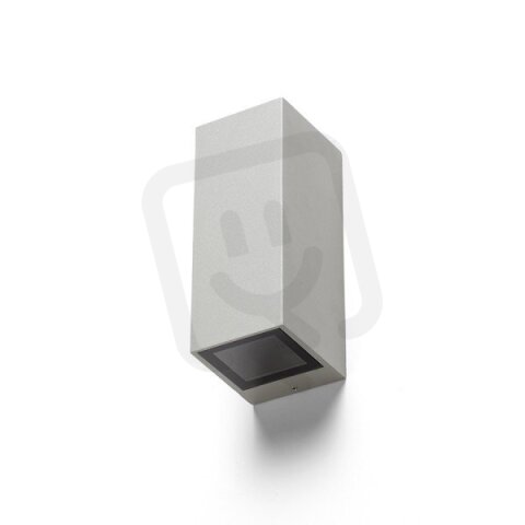 DESMOND II nástěnná stříbrnošedá 230V GU10 2x35W IP44 RENDL R13610