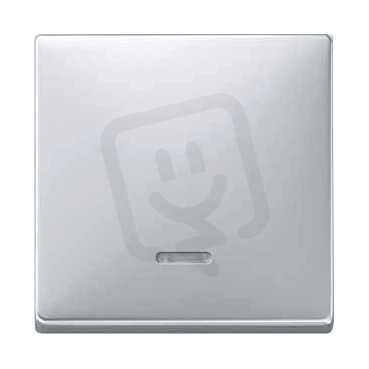 Schneider MTN438060 Kryt spínače s průzorem, S-Design, alu