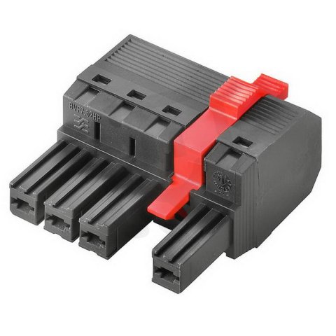 Zásuvný konektor DPS BVF 7.62HP/03/180MF2 SN BK BX PRT WEIDMÜLLER 1201700000
