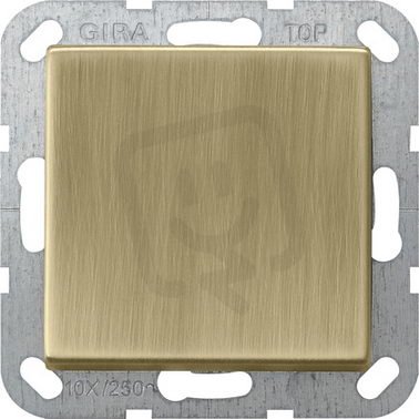 Tlačítkový křížový spínač System 55 bronz GIRA 0127603