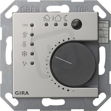 Plynulý regulátor KNX System 55 nerez GIRA 2100600