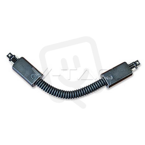 Flexible Joint 4 Line Track Black,