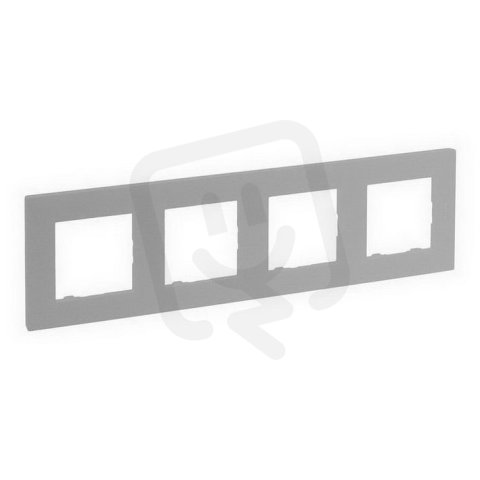 NILOÉ STEP RÁMEČEK 4P OCEL LEGRAND 863494