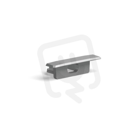 Záslepka s otvorem KLUŚ MICRO-NK-OTW pro AL profil, stříbrná /24451/ C24346L01TW