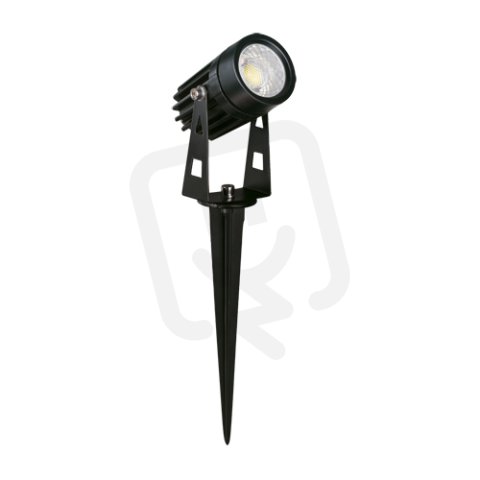 Zahradní PLANT LED 3W NW IP65 60° černá IDEUS 03129