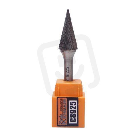 Kolíková fréza do kovu špičatý kužel 10x20mm RICHMANN PC8924