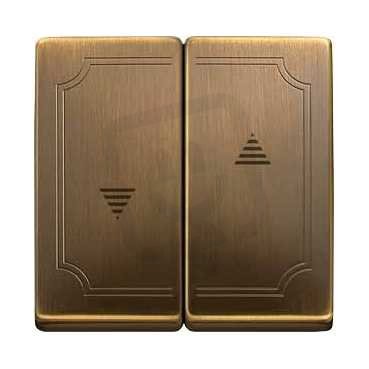 Schneider MTN411543 Kryt ovládače žaluzií, S-Design, antique brass