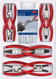Sada kleští na pojistné kroužky 8-dílná KNIPEX 00 20 04 V01