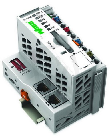 procesorový modul pro Ethernet 3. generace Slot pro kartu SD WAGO 750-885