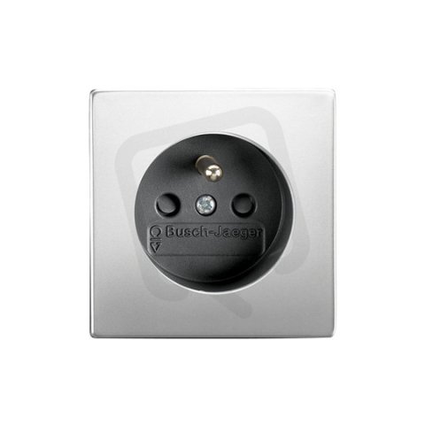 ABB FUTURE LINEAR Zásuvka s ochr. kolíkem ušlechtilá ocel 5519B-A02357866