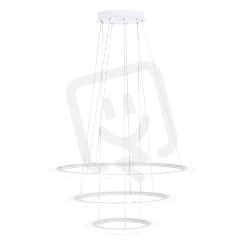 Závěsné svítidlo PENAFORTE LED d790 3 RINGE bílá 92,5W IP20 EGLO 39274