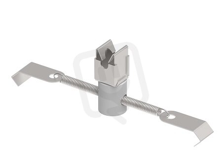 Držák vedení na pružině na hřebenáče K LIK, drát 8mm, L200-320mm, Inox 407913