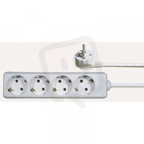 Prodlužovací kabel 4 zásuvky 5M SCHUKO Emos P0425