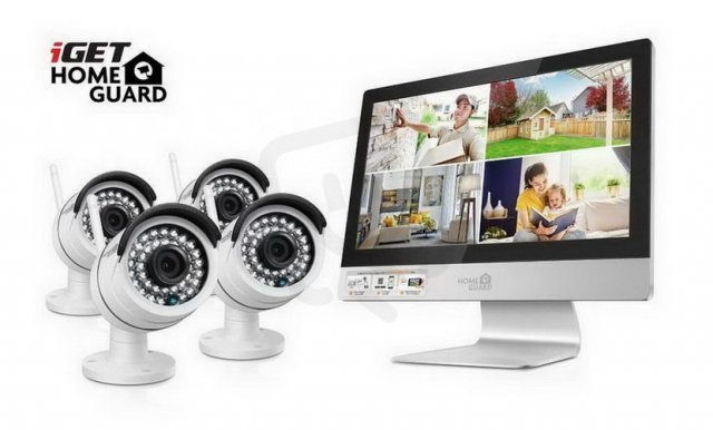 HGNVK49004 Homeguard - WiFi HD NVR CCTV