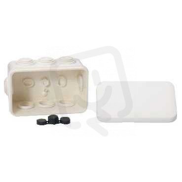 Schneider enn05023 Mureva,inst.krabice 105 x 65 x 55,RAL 9010,průchodky