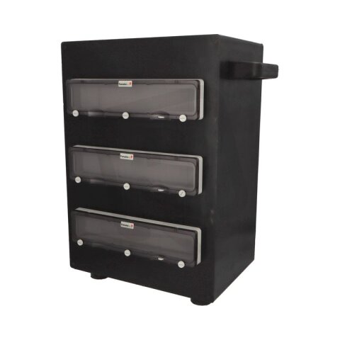 Rozvodnice FAMATEL RubberBOX 4154 IP65, 54mod., 560x400x275mm,vč.  rukojeti