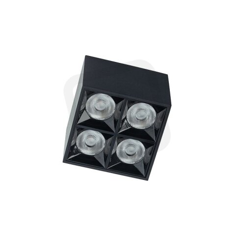 MIDI LED černá 16W 3000K