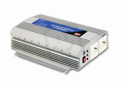Střídač DC/AC 1000W 12V/230V MEAN WELL A301-1K0-F3