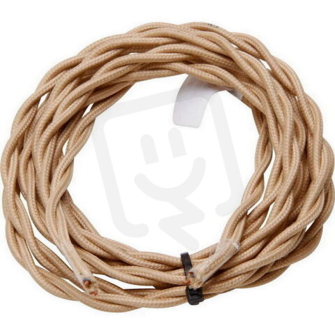 151302017 Twisted textile cable, 2-core,