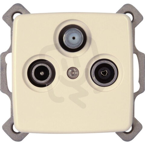 923001081 Antenna socket TV/RF/SAT singl