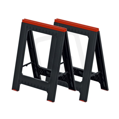 Podstavec stavební (koza) TITAN STAND černý, 1bal/2ks 580x50x793 mm P90126-2