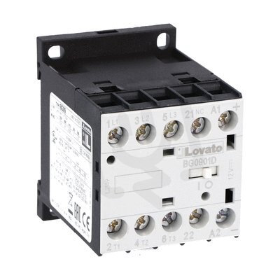 3P CONTACTOR 1NC 9A AC3 C/W FILTER