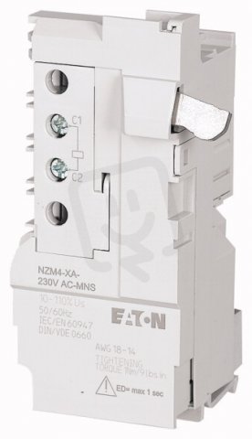 Eaton 274138 Vypínací spoušť pro zauzlené sítě NZM4, 230V ~ NZM4-XA-230AC-MNS