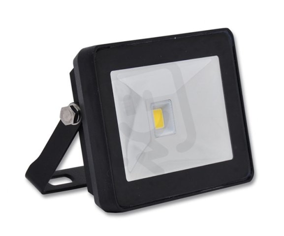 LED reflektor COB,20W,IP65,4100K,černý ECOLITE RLHJ20W-CR/4100