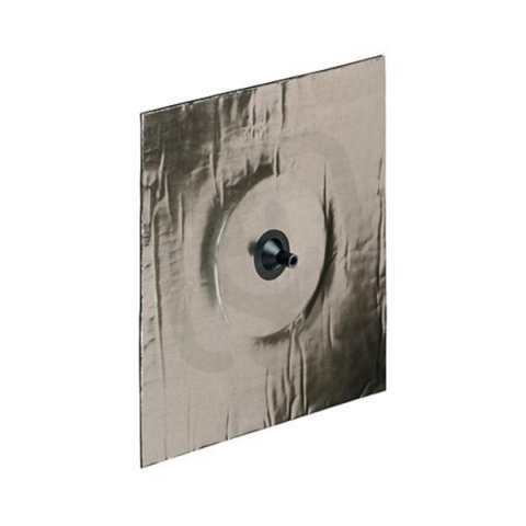 Těsnící manžeta ALU-Butyl 150x150x30mm pro vedení průměr 4-8 mm KAISER 9079-44