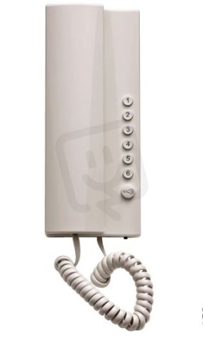 Tesla Stropkov 4FP 211 03.915 Domácí telefon 2-BUS ELEGANT - slonová kost