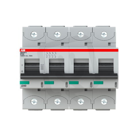 S804PV-SP40 jistič 4P pro fotovoltaiku 40A 5kA 1500V DC ABB 2CCF019628R0001