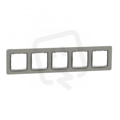 Sedna D/E Rámeček pětinásobný, Beton SCHNEIDER SDD390805