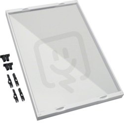 univers N 1600 A-SD 750x500mm transparentní kryt HAGER UC52BAKL