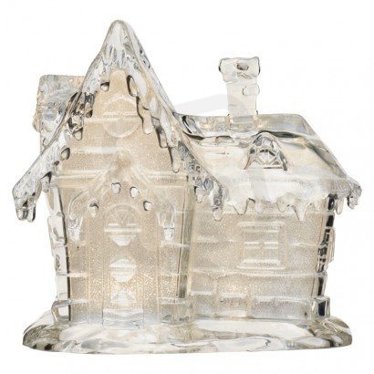 LED  ACRYLIC HOUSE 2AA WW