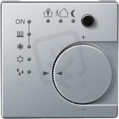 KNX řídicí modul pokojové teploty, Aluminium, System M SCHNEIDER MTN616860