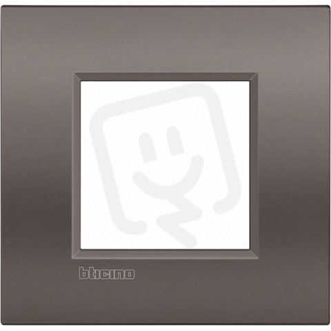 BTICINO LIVINGLIGHT RÁMEČEK AIR 2MODULOVÝ JÍL LNE4802CY